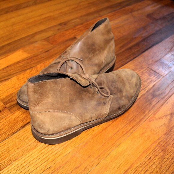 Clarks Desert Boots | Men’s Size 12 | Tan Leather Chukka Boots - Picture 8 of 11